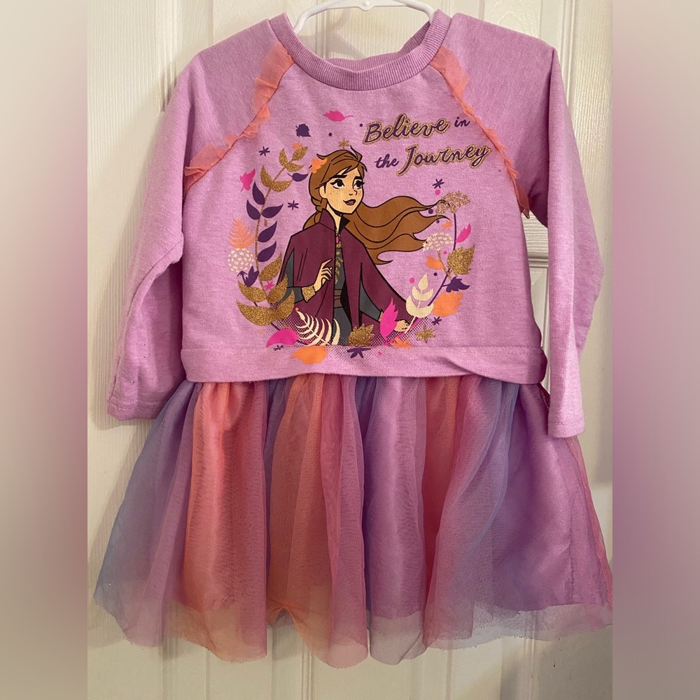 Kids Pink Purple Tulle Dress - Believe in the Journey